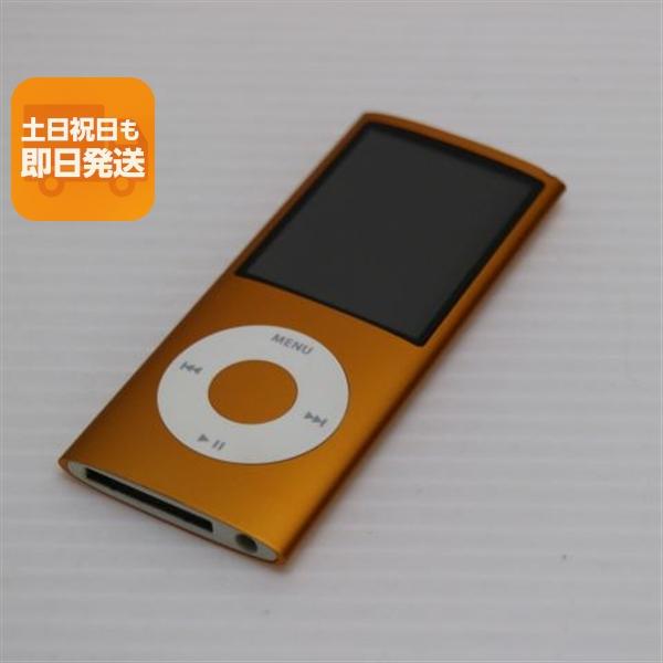 iPod nano 美品 iPOD 第4世代 8GB オレンジ 即日発送 MB742J/A 本体