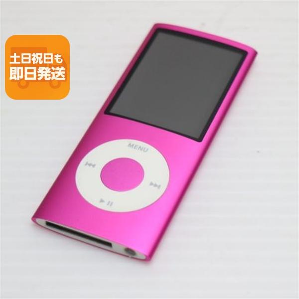 iPod nano 超美品 iPOD 第4世代 8GB ピンク 即日発送 MB735J/A 本体