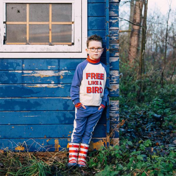 CarlijnQ カーラインク Free like a bird - raglan sweater with print