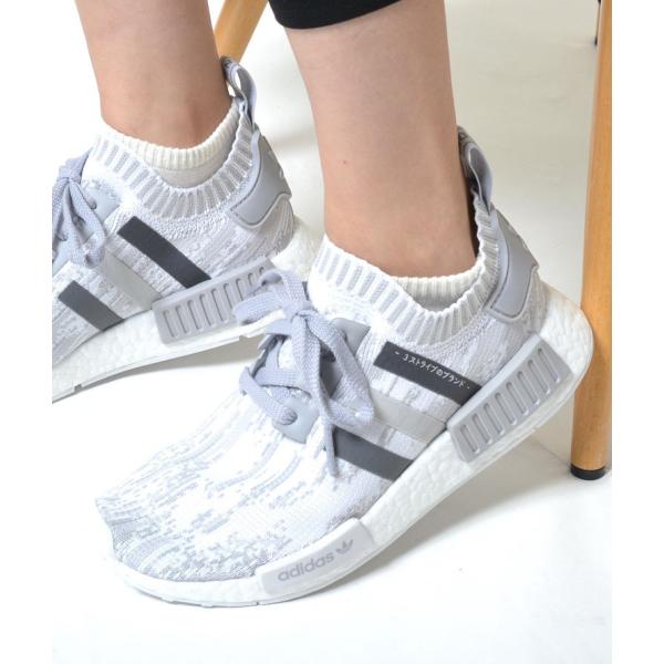 adidas NMD R1 W PK アディダス エムエヌディ ホワイト×グレー レディース スニーカー by9865 :by9865:HONEY - 通販 - Yahoo!ショッピング