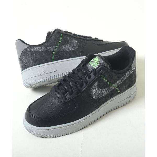 AIR FORCE 1 '07 LV8 ナイキ エア フォース ブラック×グレー メンズ