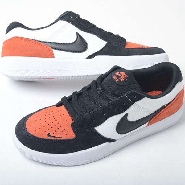 ［美品］NIKE SB LUNAR 28cm スノボブーツ ブラック/オレンジ ナイキ NIKE スニーカー ナイキSB フォース 58 DV5477100 （オレンジ