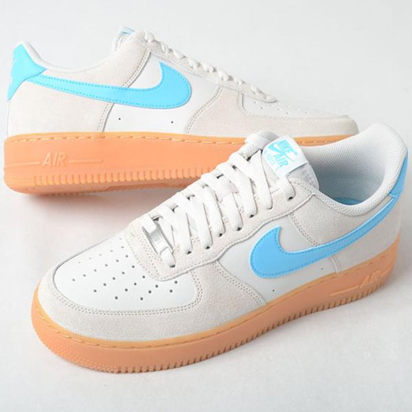 Nike エアフォース1 ホワイト/オレンジ/ブルー（145） 2025年 発売予定】NIKE AIR FORCE 1 07 LOW “Safety Orange
