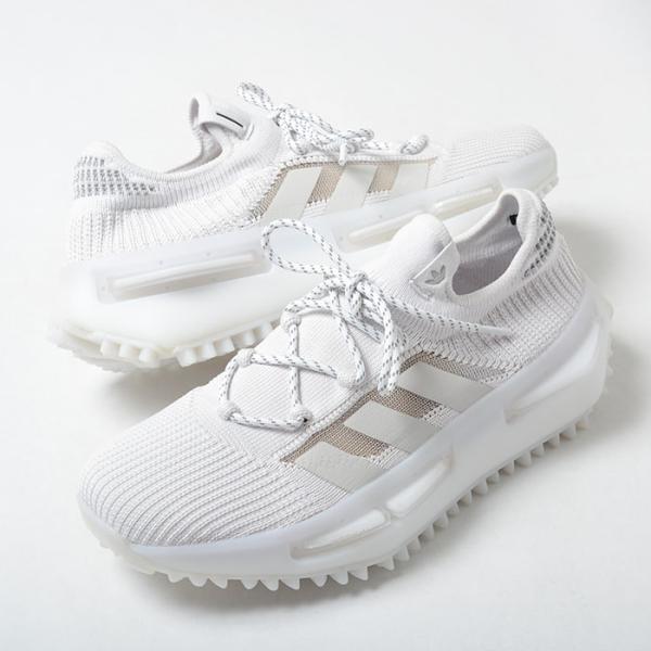 【関税込み】adidas Originals カーキ NMD_S1 スニーカー adidas NMD S1 アディダス メンズ スニーカー ホワイト gw4652