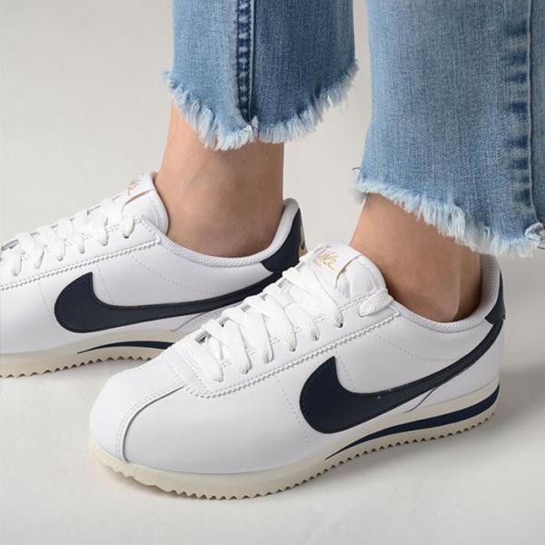 26cm　ナイキ　スニーカー　コルテッツ レザー　HJ9343-100 NIKE W CORTEZ ウィメンズ ナイキ コルテッツ レディース