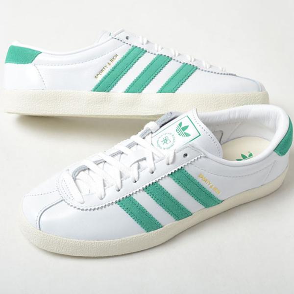 adidas Sporty & Rich シューズ ホワイト/グリーン adidas Sporty & Rich シューズ ホワイト/グリーン 11/10発売
