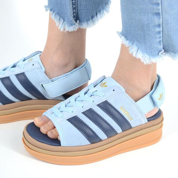 adidas（アディダス） adidas GAZELLE BOLD SANDAL W ガゼル ボールド