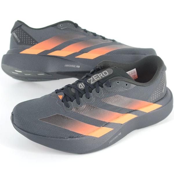 adidas Adizero EVO SL WOVEN M アディダス アディゼロ エヴォ ウーブン メンズ スニーカー ブラックオレンジ kj1995