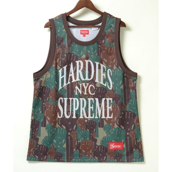 極美品 supreme hardies メッシュ タンクトップ 希少 迷彩 カモ Supreme（シュプリーム） 【並行輸入品】Supreme Hardies Camo