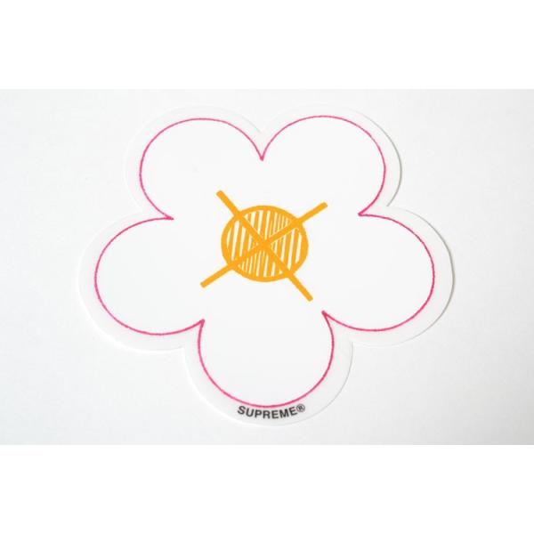 Supreme Flower sticker シュプリーム フラワー ステッカー