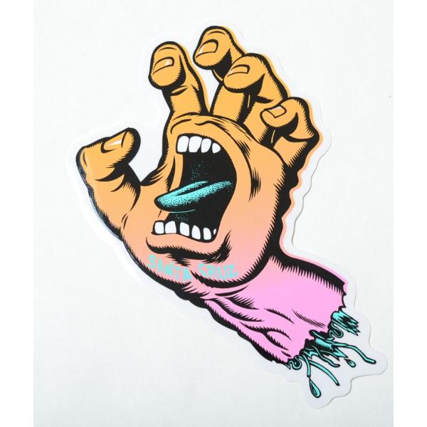 Santa Cruz スクリーミングハンド バナー 80年代 アート Santa Cruz