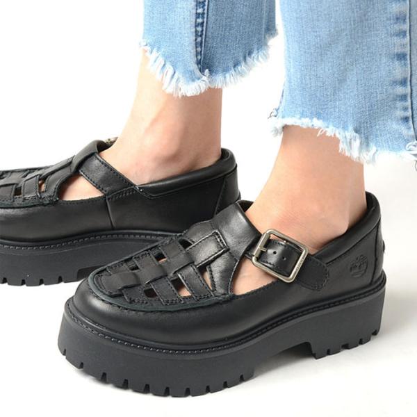 ティンバーランド Timberland スリッポン スニーカー ストーンストリート バックル レディース STONE STREET BUCKLE ブラック A4188-W02 eco-styles-honey_tb0a4188w02