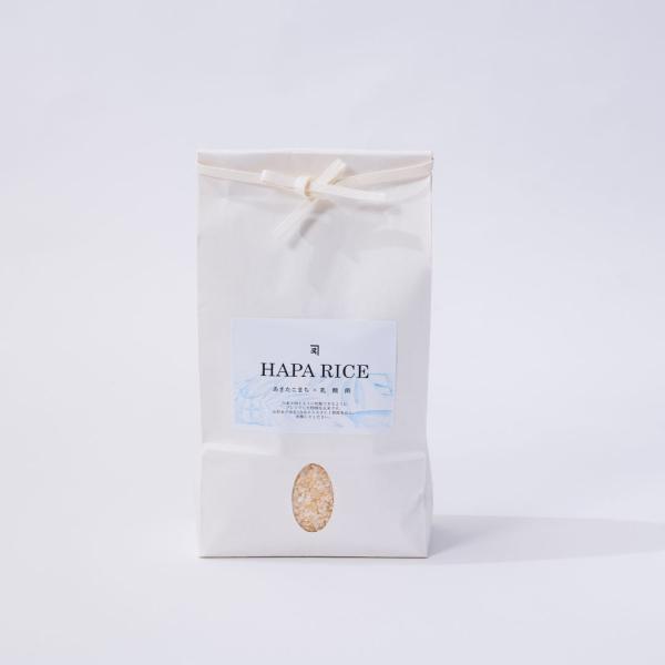 HAPA RICE 乳酸菌あきたこまち玄米・一等白米ブレンド 2KG ダイエット 美肌 健康 新食感 健康長寿 自然の恵み 豊かな風味 もちもち食感 送料込み価格