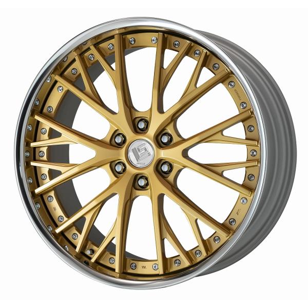 WORK WORK LS バサラ SUV 24インチ×10J 6-139.7 FRリム ワーク
