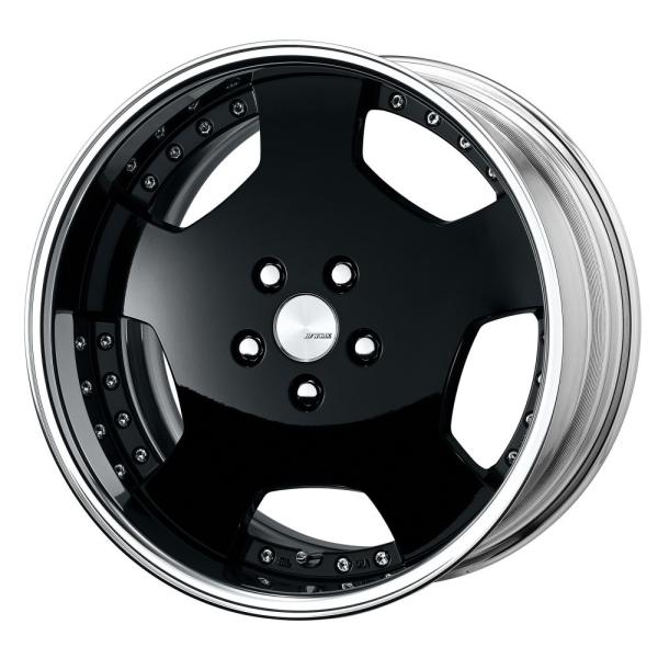 WORK ランベック LDZ 18インチ×10J 5-114.3 FRリム ワーク ホイール 1