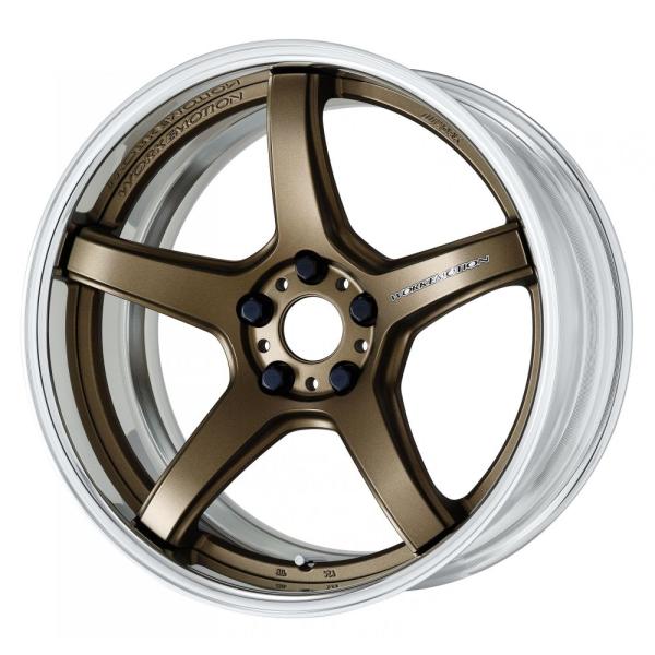 WORK エモーション　T5R 2P 18インチ　4本 WORK エモーション T5R 2P 18インチ×11J FRリム 5-100 5-114.3 ワーク