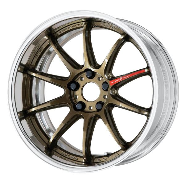 WORK エモーション ZR10 2P 18インチ×9J FRリム ワーク ホイール 1本