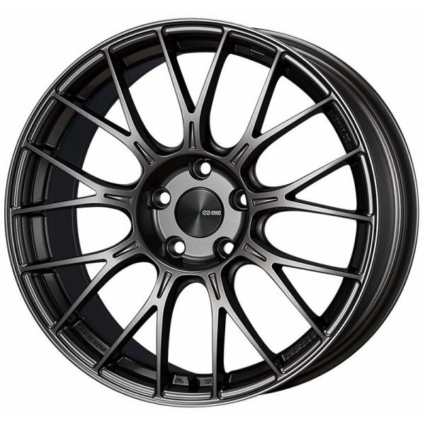 【美品】エンケイPFM1 18×8J OS45 114.3 5H 2本セット① ENKEI（エンケイ） パフォーマンスライン PFM1 18インチ×8J +45 5H