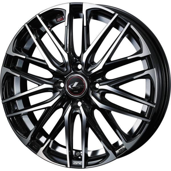 レオニスSK 17インチ4枚セット WEDS（ウェッズ） レオニス SK 15インチ×4.5J +45 4-100 ホイール 1本