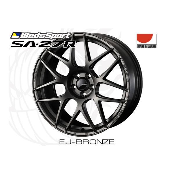 WedsSport SA-27R EJ-BRO FR 17インチ×7J +53 5H-114.3 φ73 ウェッズ