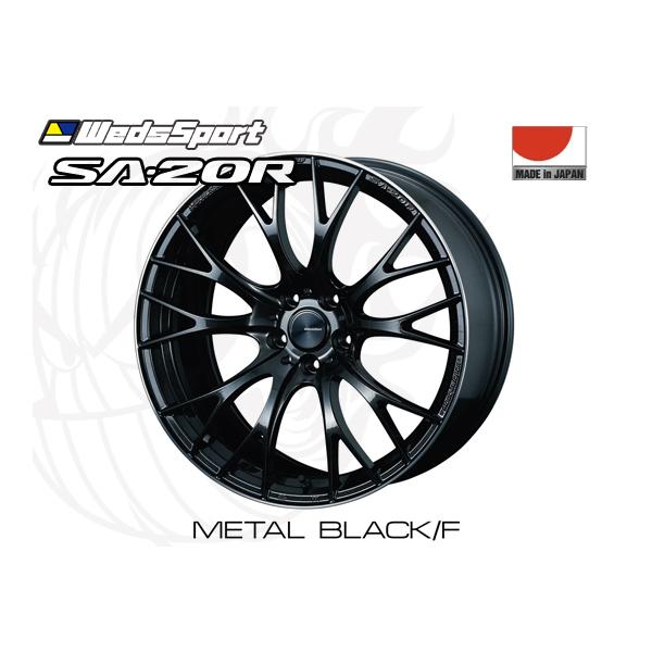 WedsSport SA-20R MBF F 20インチ×8.5J +38 5H-114.3 φ73 ウェッズ