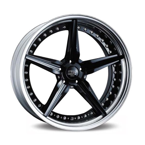 SUPERSTAR レオンハルト LF-S1 20インチ×11J D-CV/Nリム スーパー