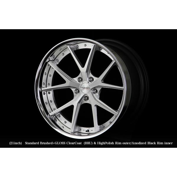 ハイパーフォージド LC5 19インチ×8J 5-100〜5-130 Dコンケイブ