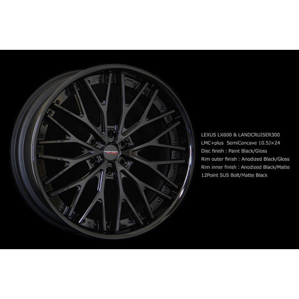 ハイパーフォージド LMC プラス 24インチ×10.5J 6-139.7 Sコンケイブ