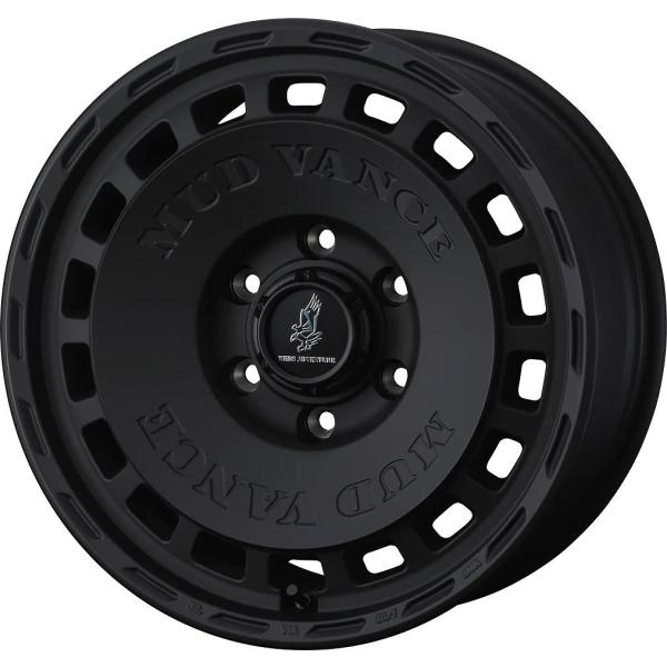Weds ウェッズアドベンチャー マッドヴァンス DX 14インチ×5J +30 4-100 ホイール 1本から送料無料 WEDS ADVENTURE MUD VANCE DX FLMAT-BLK/MAT-BLKPOL 14x5J