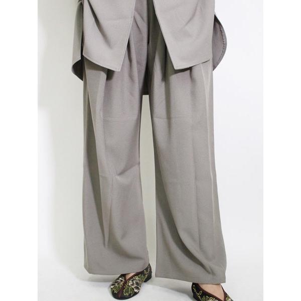 デイズ Days タックパンツ グレー レディース ジャージ素材 Tuck Pants Grey Lady S in Rl 1 3346 Bags Groove 通販 Yahoo ショッピング