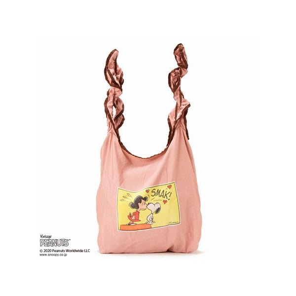 キャセリーニ Casselini Peanutsコラボ エコバッグ スヌーピー フリル ピンク Peanuts Bag Pink 21bl 9 p Bags Groove 通販 Yahoo ショッピング