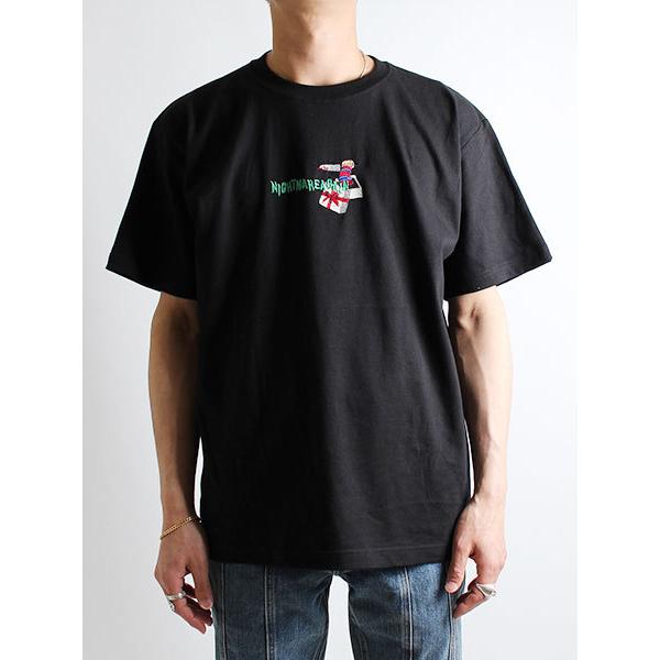 ハイゲート High Gate グラフィックtシャツ サイズ1 2 黒 ブラック 刺繍 イラスト ロゴ パロディ風 Nightmare Again S S Tee Black 21hg Ss11blk Bags Groove 通販 Yahoo ショッピング