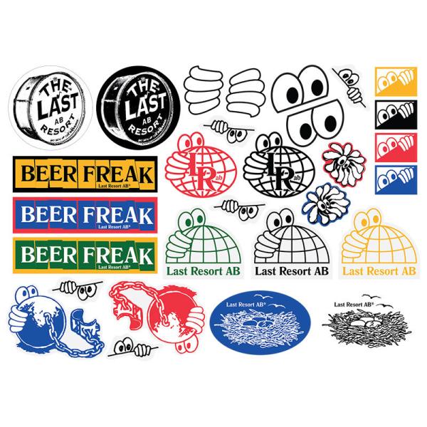 ���X�g���]�[�g�E�G�[�r�[ Last Resort AB �X�e�b�J�[�p�b�N �V�[�� STICKER PACK