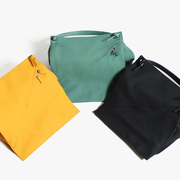 ITTI イッチ ボックス型ショルダーバッグ レザー 鞄 トート