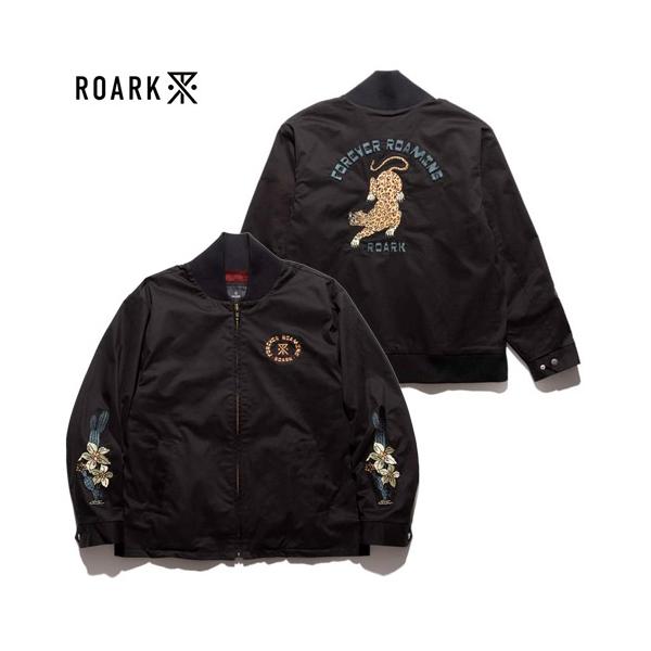 ロアーク ROARK ボンバージャケット アウター メンズ M-XL ブラック