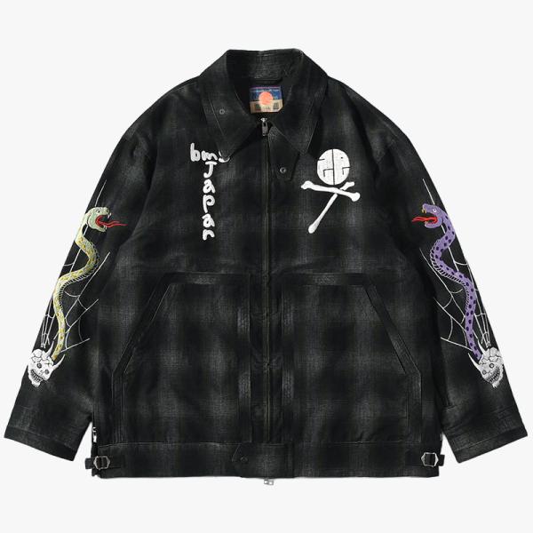 BLACK MEANS（ブラックミーンズ） スタジャン アウター メンズ