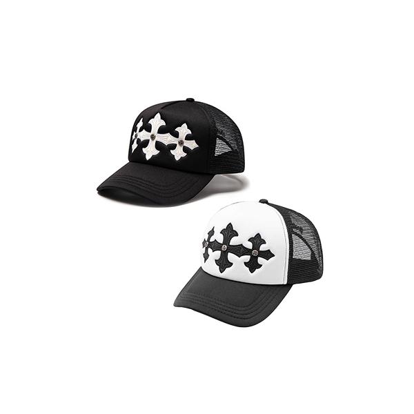 SUPPLIER（サプライヤー） メッシュキャップ 帽子 CROSS LEATHER PATCH