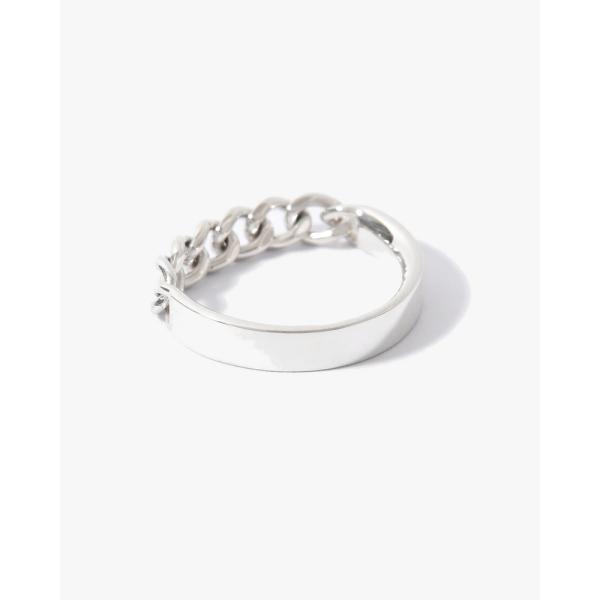 Garden of eden ガーデンオブエデン CURB CHAIN NARROW ID RING(4.1mm) -SILVER-