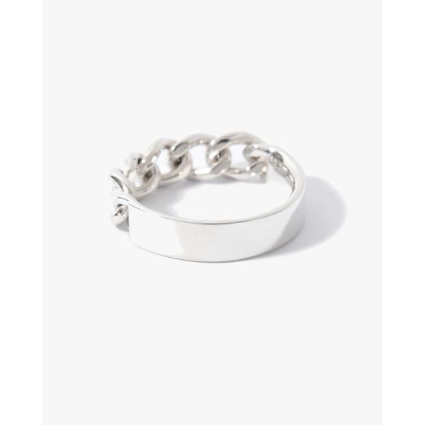 Garden of eden ガーデンオブエデン CURB CHAIN NARROW ID RING-LARGE LINK(5.5mm) -SILVER-