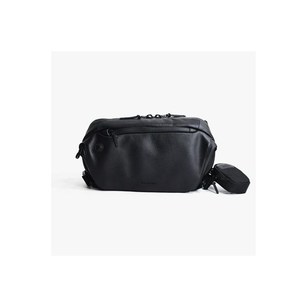 �u���X�L�[�A���h�T�v���C BROSKI AND SUPPLY �V�����_�[�o�b�O �u���b�N �v ���U�[ �E�H�[�^�[�v���[�t �h�� ���� ADJUSTSLING MULTI BAG -BLACK-