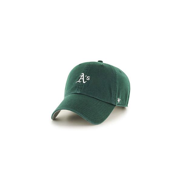 tH[eB[Zu 47 MLBF AX`bNXLbv O[ CZXuh N[ibv Athletics Base Runner'47 CLEAN UP -DARK GREEN-
