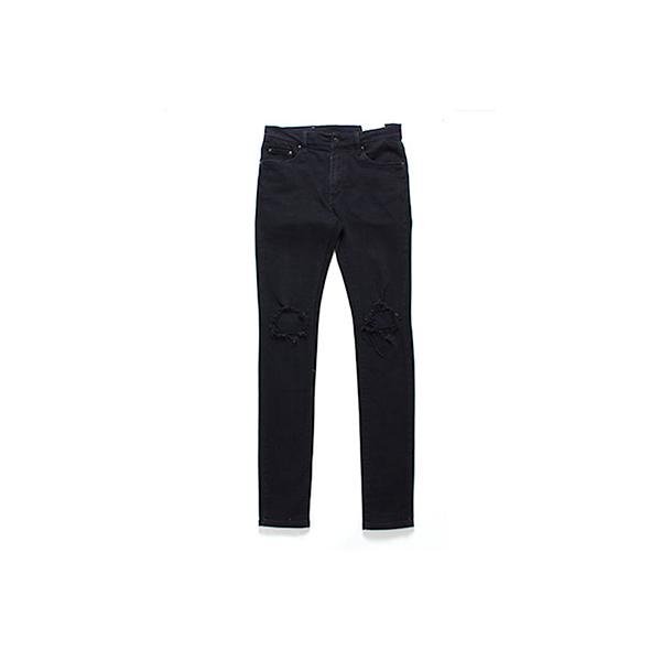 mnml 黒 slimfit denim 28 mnml（ミニマル） ストレッチデニム 28-34インチ ブラック メンズ