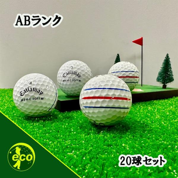 Callaway - ■33・ロストボール キャロウェイ ERC SOFT 混合 60球 B ecoball_callaway-112