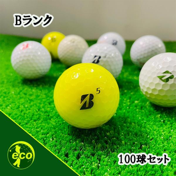 ブリヂストン 　ゴルフロストボール 約100球 BRIDGESTONE GOLF ロストボール ブリヂストン ツアーB JGR 100球 B