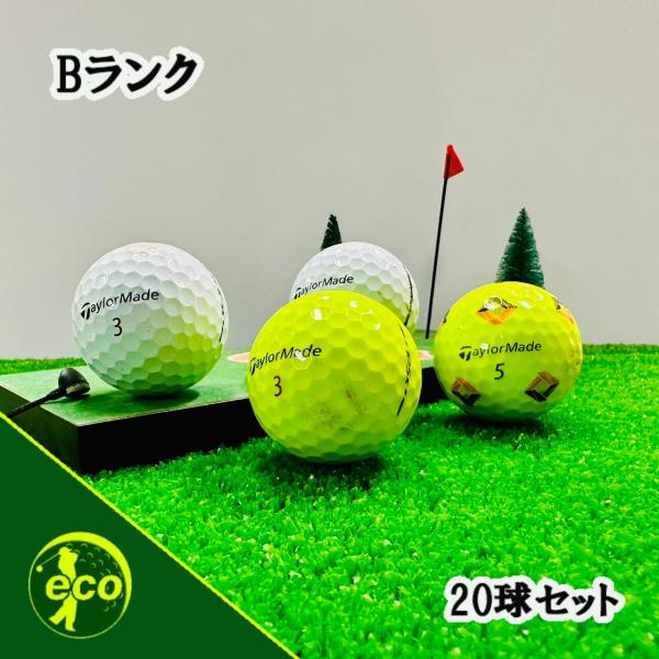 TaylorMade ロストボール テーラーメイド TP5 TP5x 2024年 20球 TaylorMade ロストボール テーラーメイド TP5 TP5x 2024年 20球