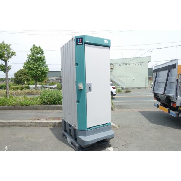 静岡県/店舗引渡しのみ 水洗 仮設トイレ 和式仕様 中古 簡易 静岡県/店舗引渡しのみ 水洗 仮設トイレ 和式仕様 中古 簡易