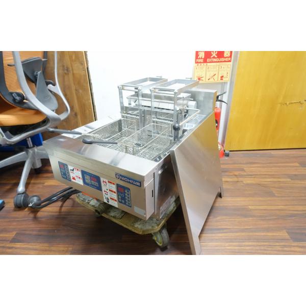 ★NICHIWA 電気フライヤー 三相200V ニチワ電機 油量23L フライヤー 業務用★ 熱機器 | フライヤー | ニチワ | 電気(卓上タイプ) ｜業務用厨房機器