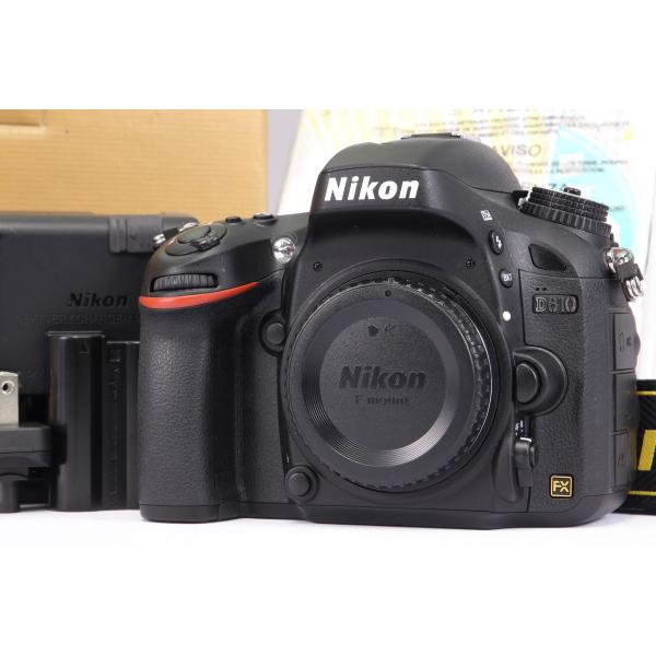 【 極美品 | 動作保証 】 Nikon D610 ボディ 【 シャッター数 わずか1200回 | バッテリー劣化なし 】