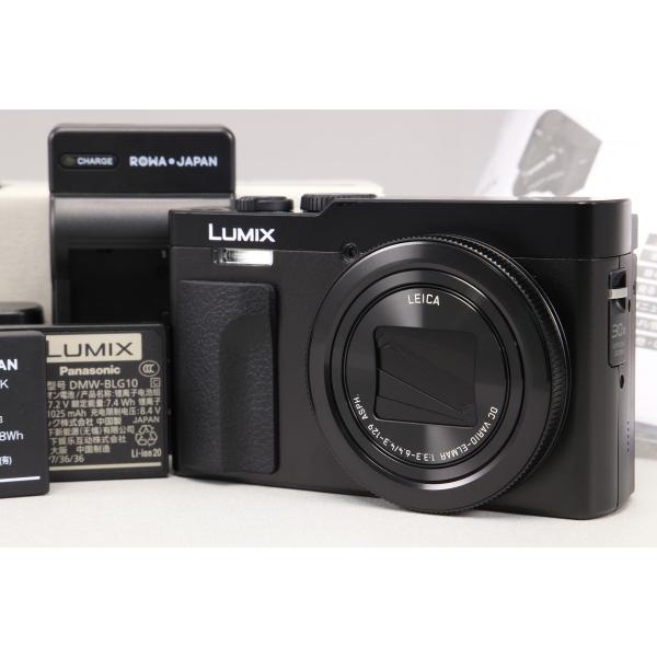 極美品｜動作保証] Panasonic LUMIX TZ99 ブラック DC-TZ99-K