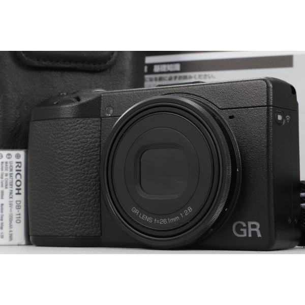 美品｜シャッター数 1300回] RICOH GR IIIx [純正レザーケース + 純正